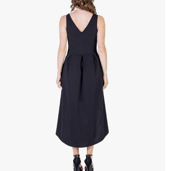 24seven Comfort Apparel Womens Sleeveless High Low Dress Size Small NWOT - Picture 2 of 11